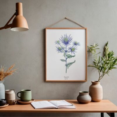 AFFICHE CHARDON BLEU - GRAND'AIR