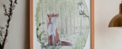 Affiche Renard et l'oiseau - Grand'Air
